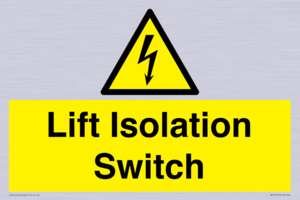 Lift Isolation Switch